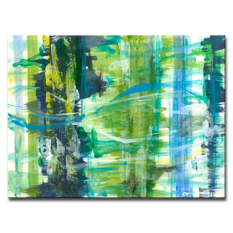 'Calming Chaos' Wrapped Canvas Wall Art