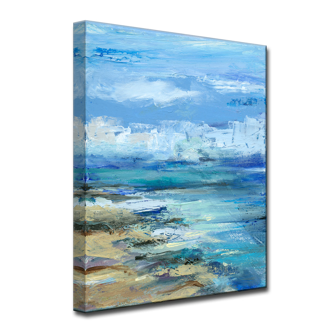 'Coastal Shores' Wrapped Canvas Wall Art