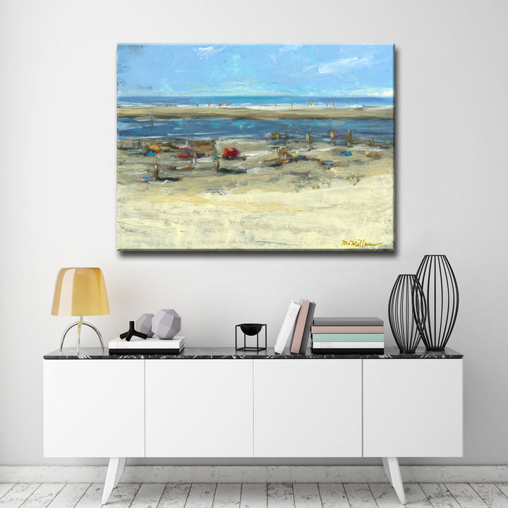 'Day at the Shore' Wrapped Canvas Wall Art