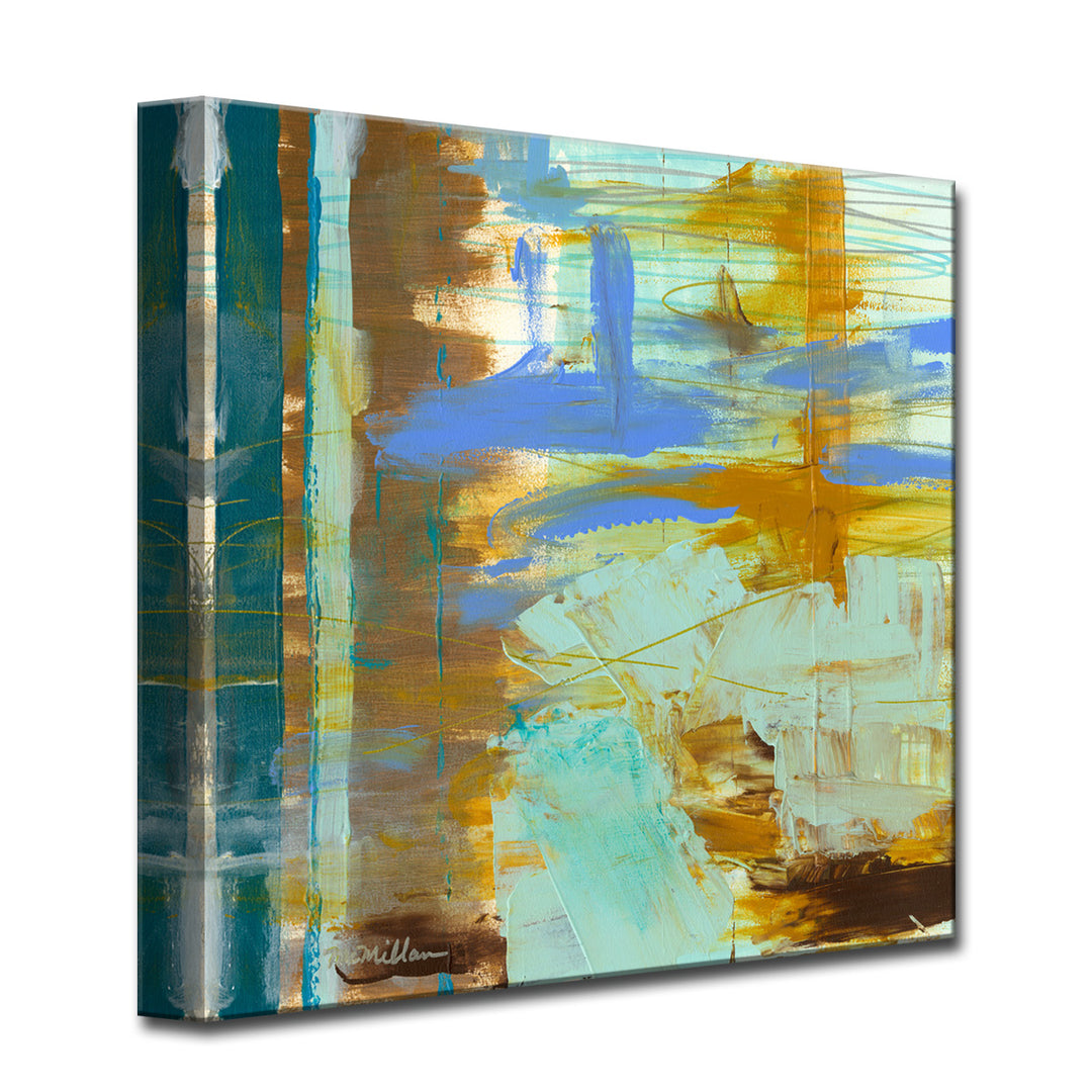 'Goldrush' Wrapped Canvas Wall Art