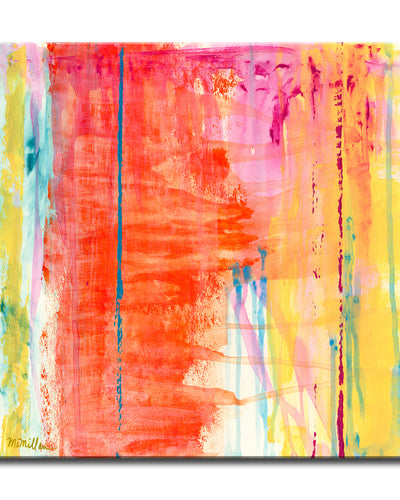 'Translucent Color' Wrapped Canvas Wall Art