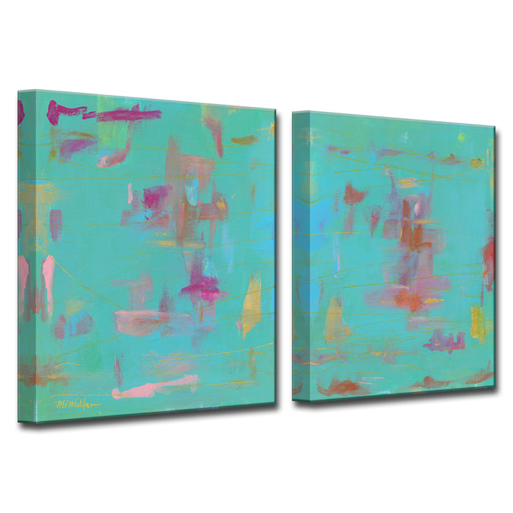 'Compatible I/II' Wrapped Canvas Wall Art