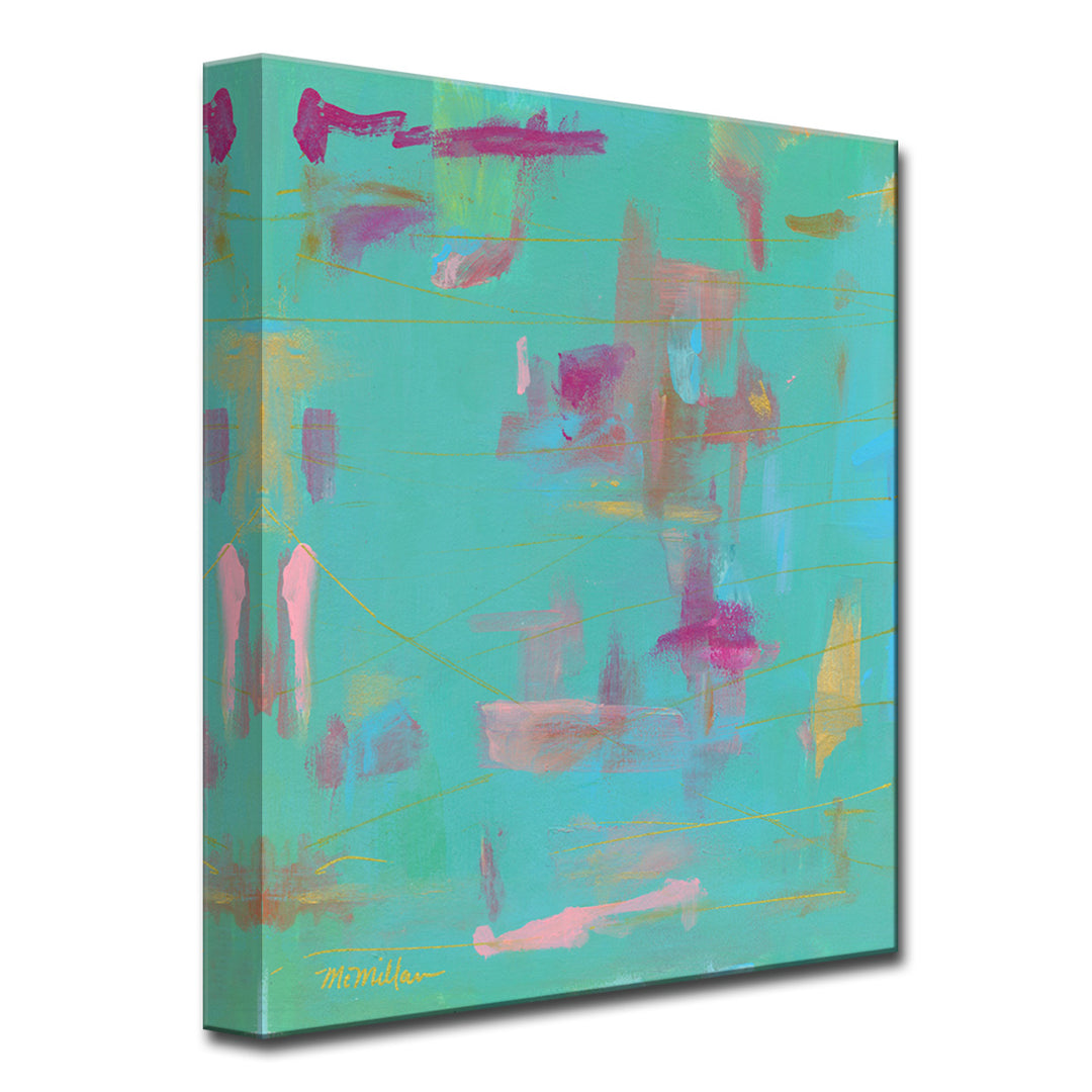 'Compatible I' Wrapped Canvas Wall Art