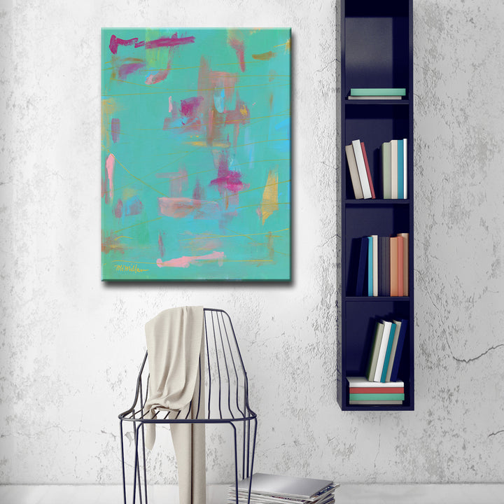 'Compatible I' Wrapped Canvas Wall Art