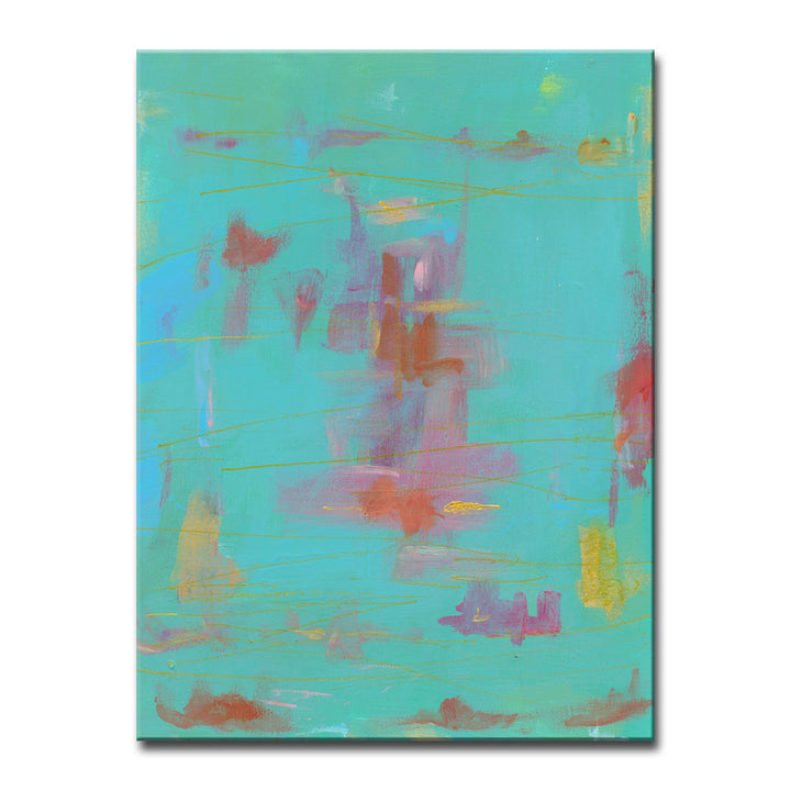 'Compatible II' Wrapped Canvas Wall Art