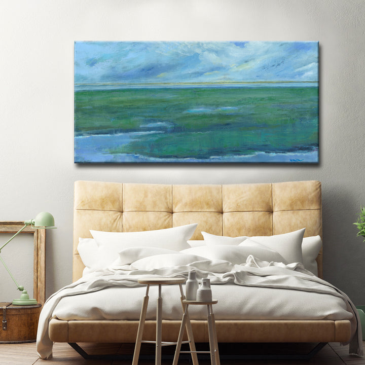 'Low Ground' Wrapped Canvas Wall Art