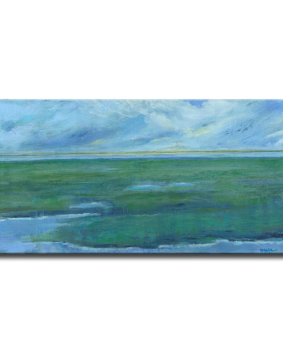'Low Ground' Wrapped Canvas Wall Art