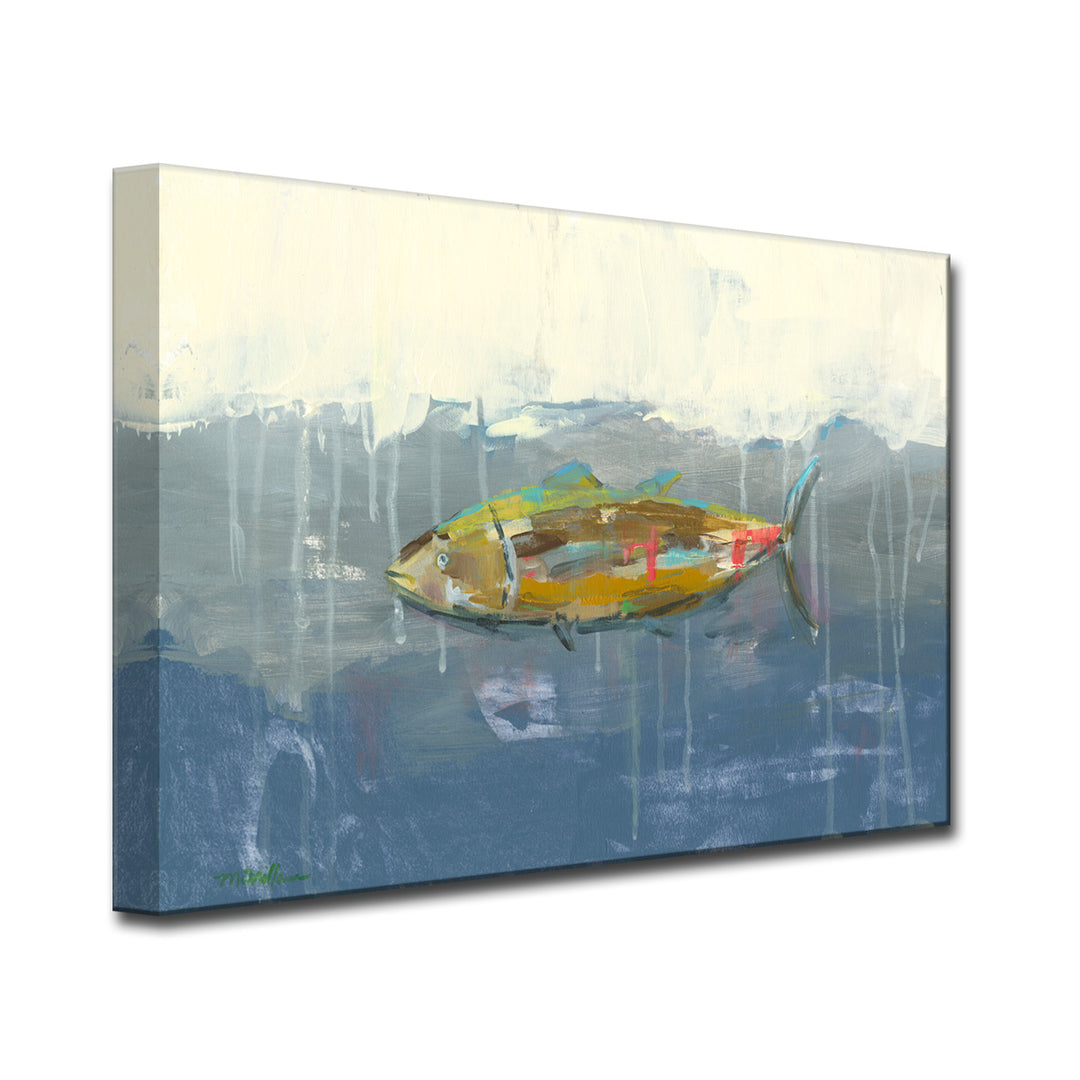 'Tuna in Water' Wrapped Canvas Wall Art