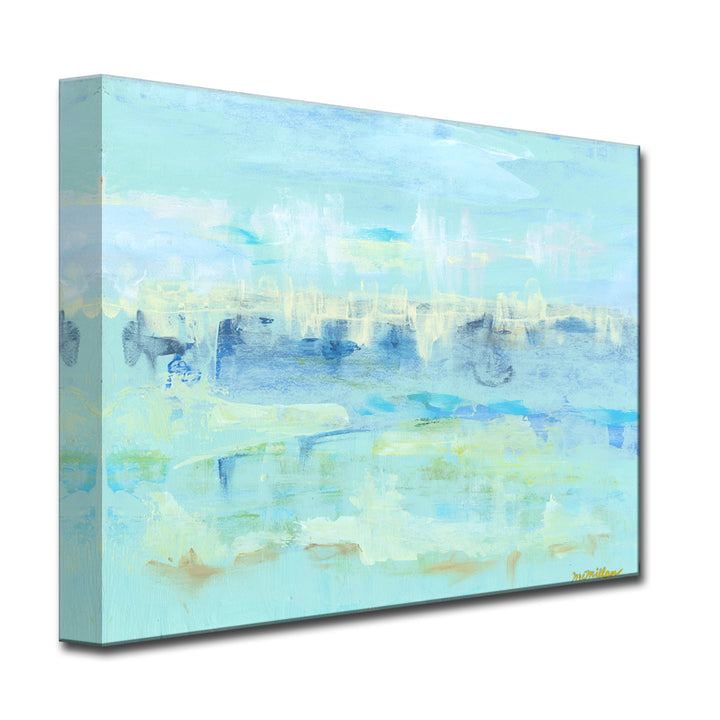 'Water Hints' Wrapped Canvas Wall Art