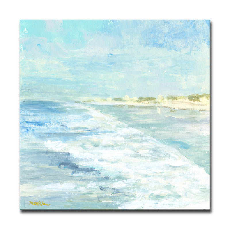 'White Water' Wrapped Canvas Wall Art
