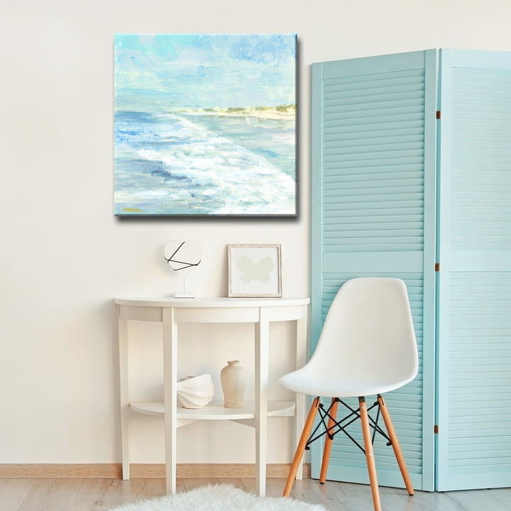 'White Water' Wrapped Canvas Wall Art