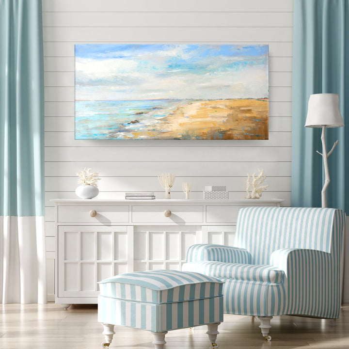 One of a Kind Original 'Blue Inlet' by Dana McMillan