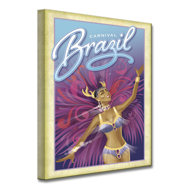 Carnival - Brazil' Wrapped Canvas Wall Art
