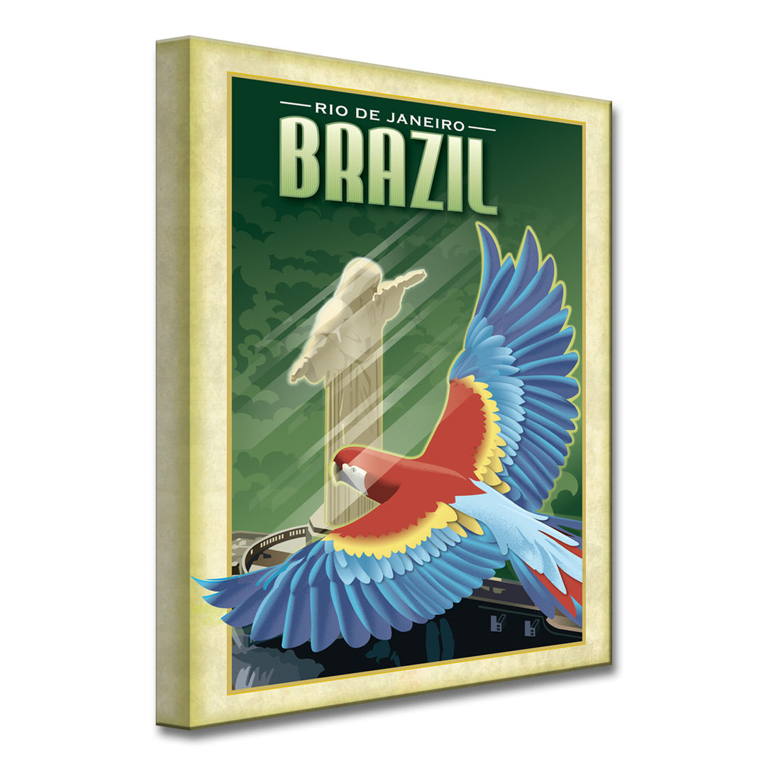 Rio de Janeiro - Brazil' Wrapped Canvas Wall Art