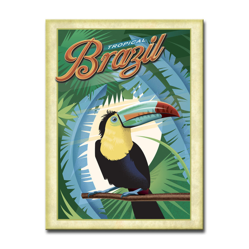 Tropical - Brazil' Wrapped Canvas Wall Art