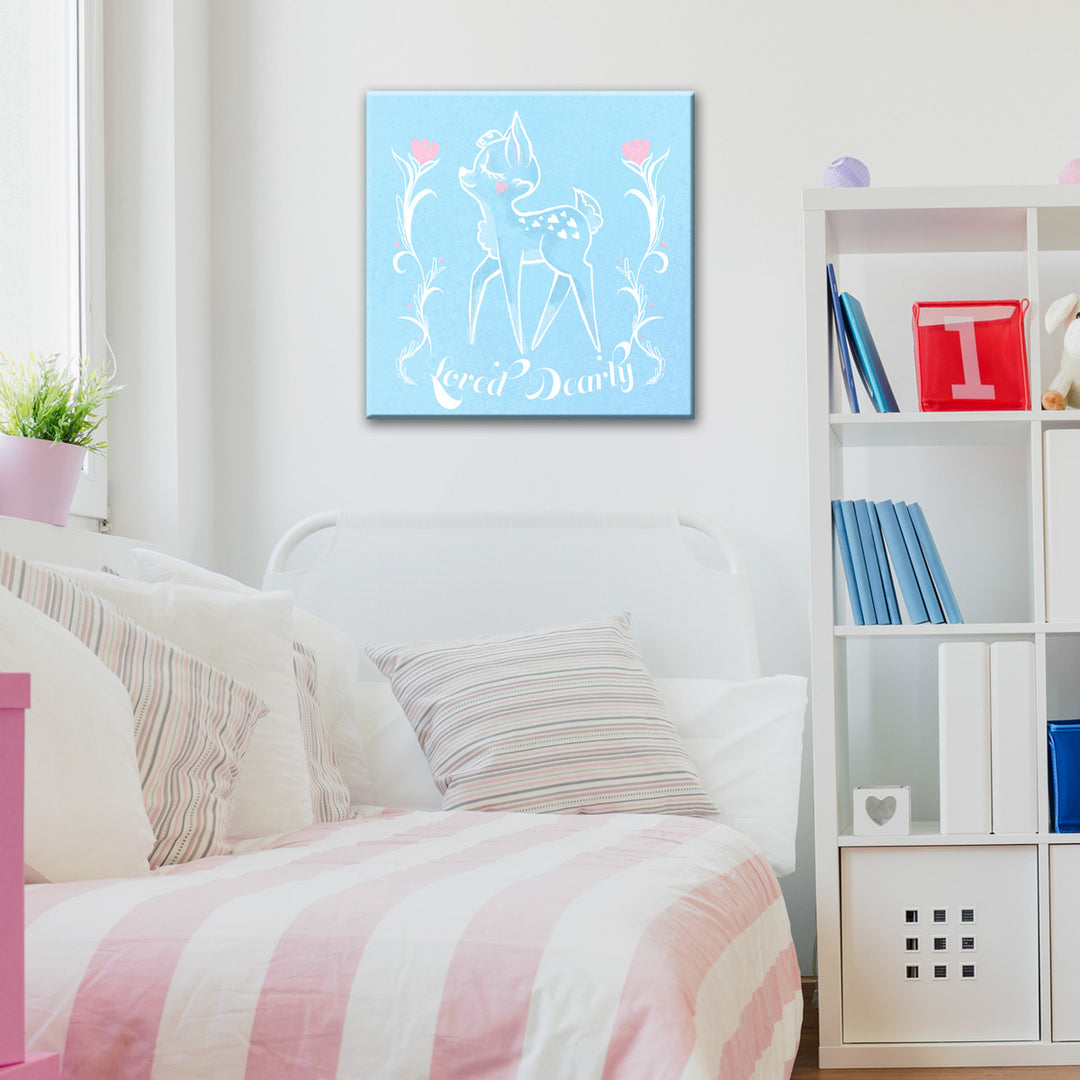 Loved Dearly' Wrapped Canvas Wall Art