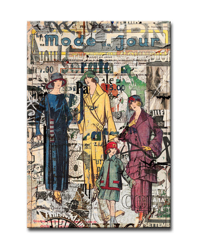 Urban Fashion No. 11' Wrapped Canvas Wall Art