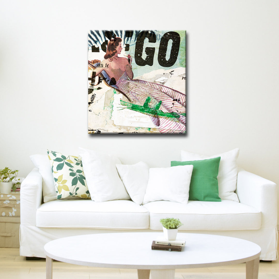 Urban Fashion XII' Wrapped Canvas Wall Art