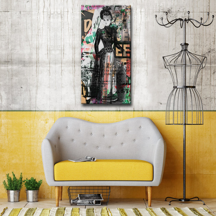 Urban Fashion XIII' Wrapped Canvas Wall Art