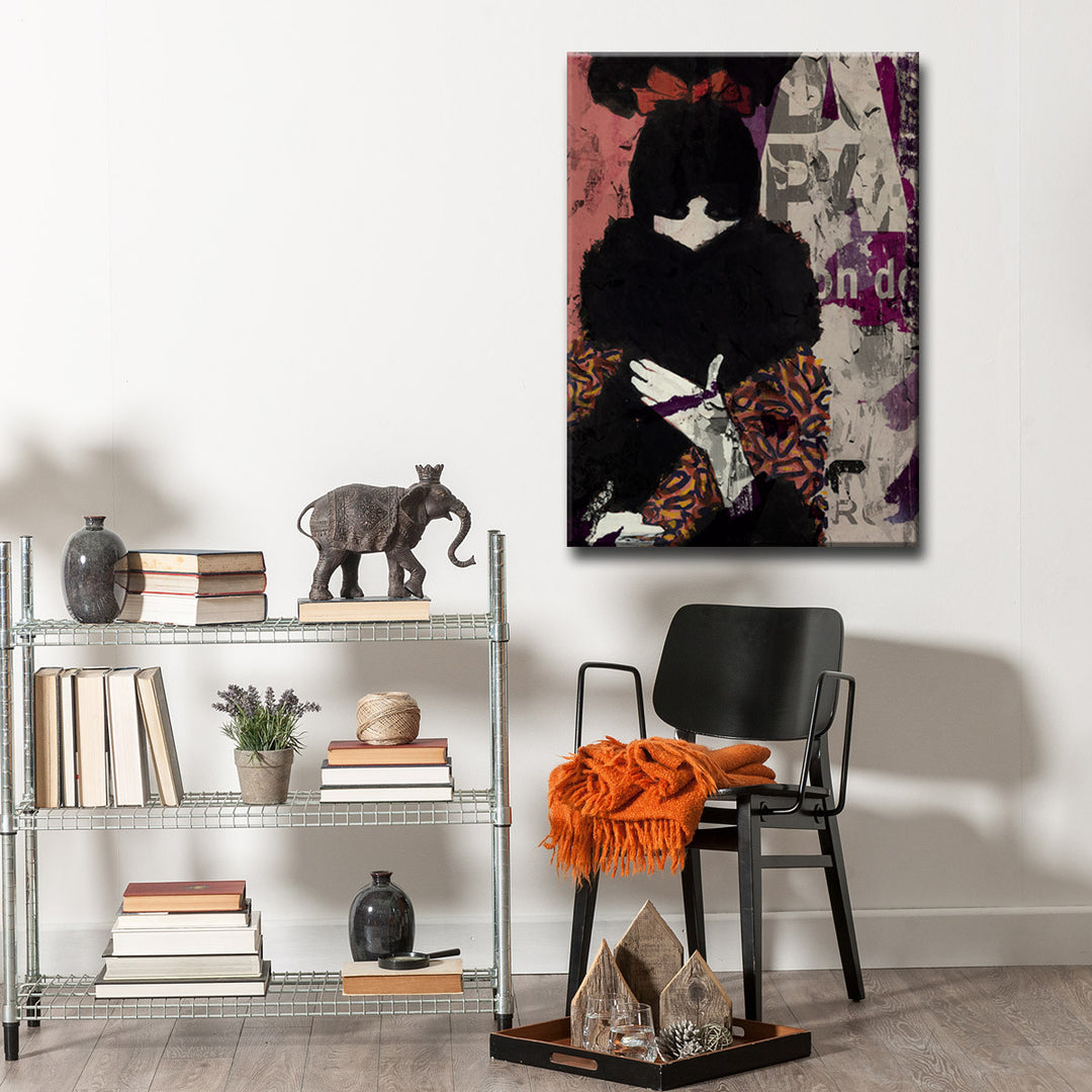 Urban Fashion XIV' Wrapped Canvas Wall Art