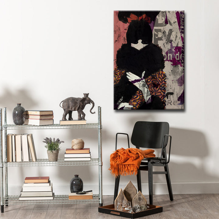 Urban Fashion XIV' Wrapped Canvas Wall Art
