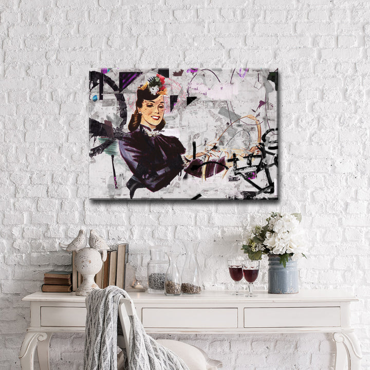 Urban Fashion XV' Wrapped Canvas Wall Art