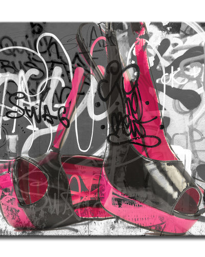 Urban Fashion No. 16' Wrapped Canvas Wall Art