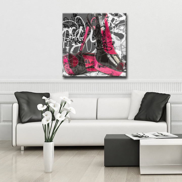 Urban Fashion XVI' Wrapped Canvas Wall Art