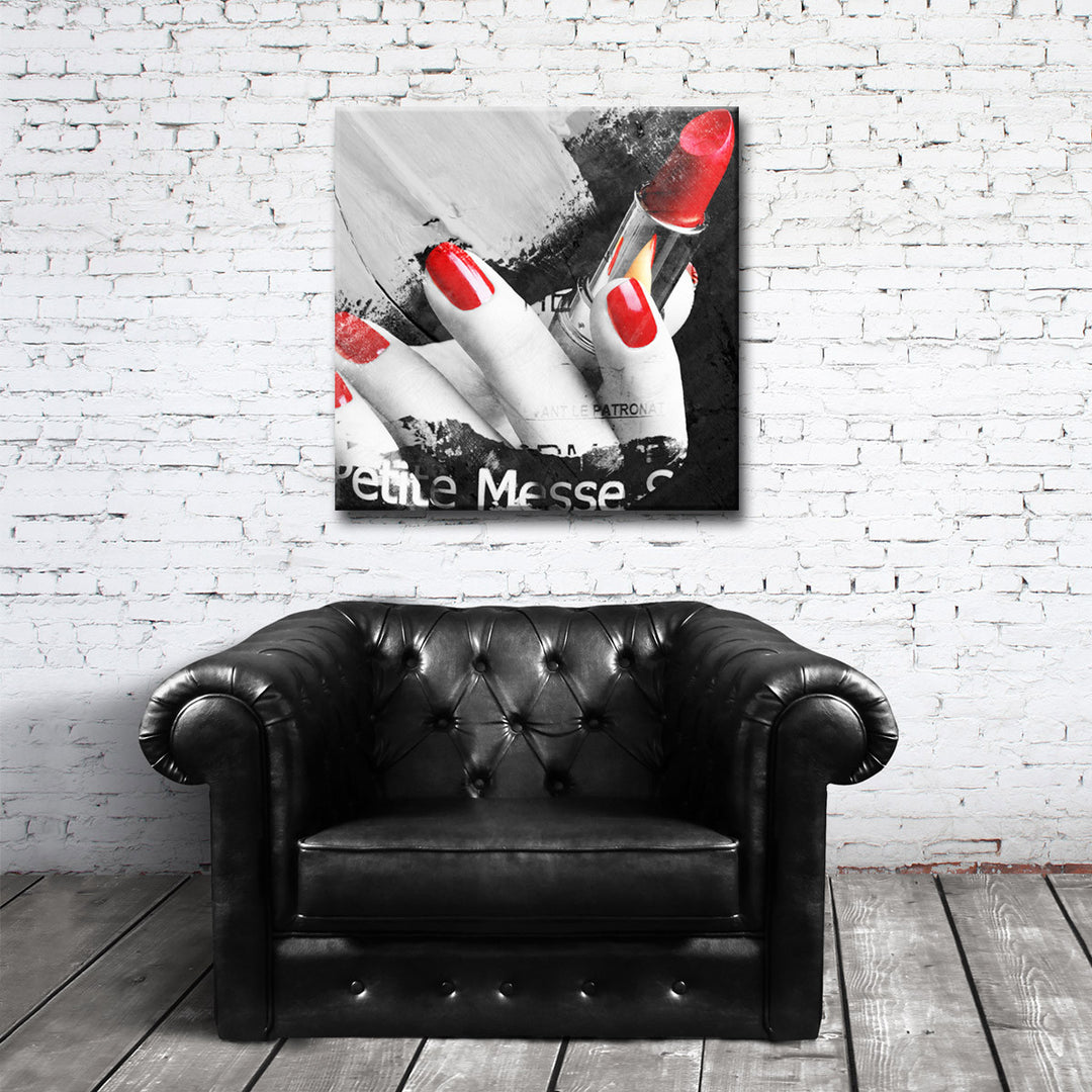 Urban Fashion XVIII' Wrapped Canvas Wall Art