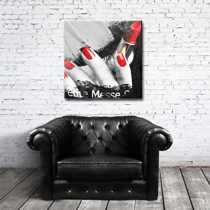 Urban Fashion XVIII' Wrapped Canvas Wall Art