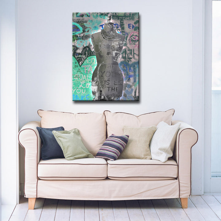Urban Fashion IB' Wrapped Canvas Wall Art