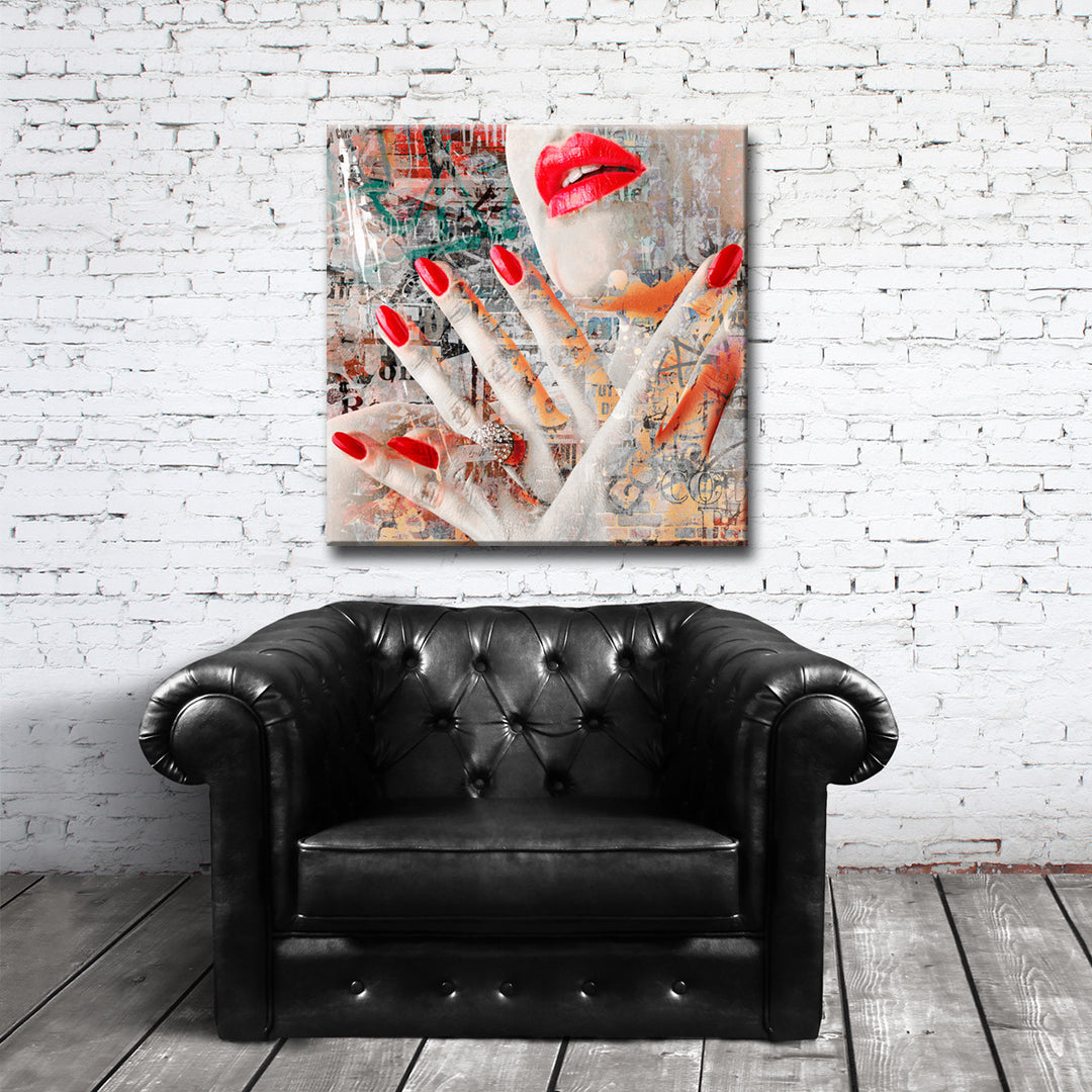 Urban Fashion III' Wrapped Canvas Wall Art
