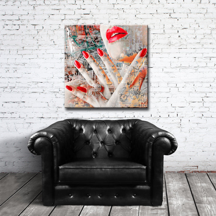 Urban Fashion III' Wrapped Canvas Wall Art