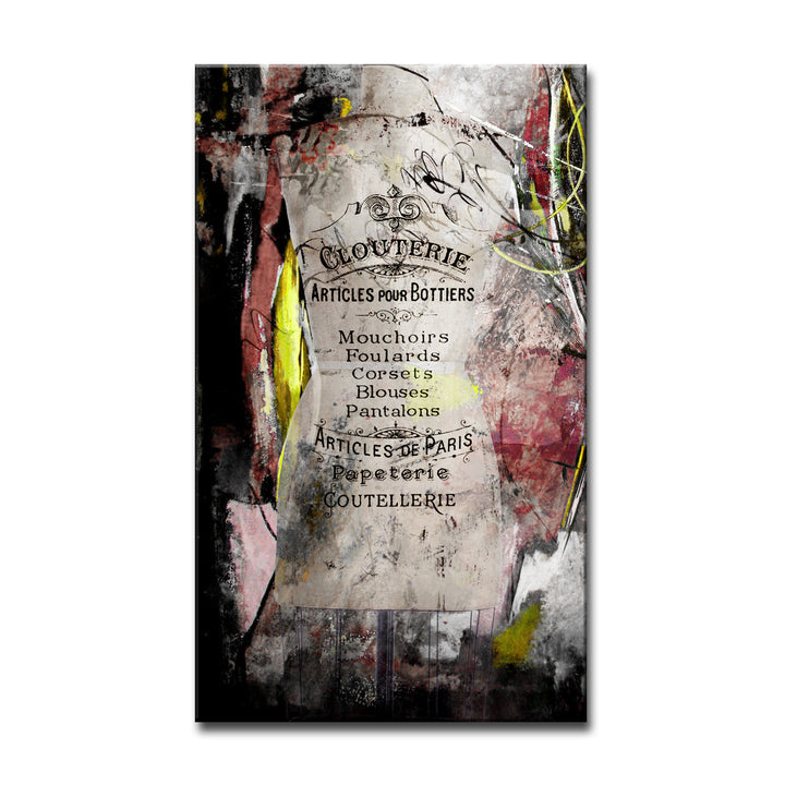 Urban Fashion IX' Wrapped Canvas Wall Art