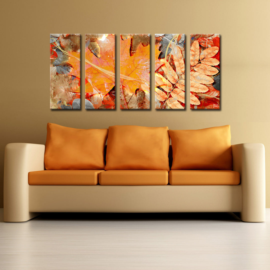 Fall Ink III' Wrapped Canvas Wall Art