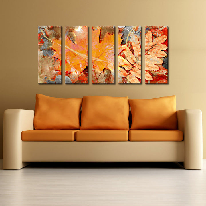 Fall Ink III' Wrapped Canvas Wall Art