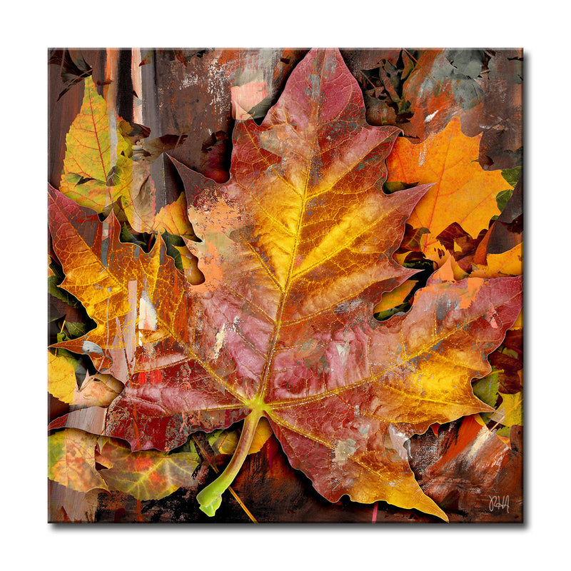 Fall Ink IV' Wrapped Canvas Wall Art