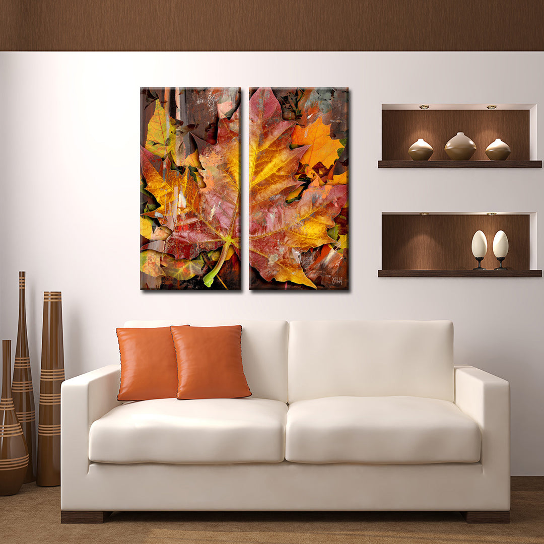 Fall Ink IV' Wrapped Canvas Wall Art