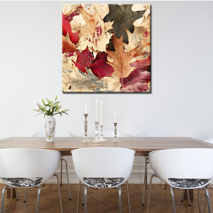 Fall Ink IX' Wrapped Canvas Wall Art