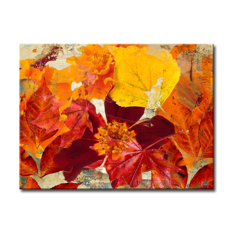 Fall Ink XII' Wrapped Canvas Wall Art