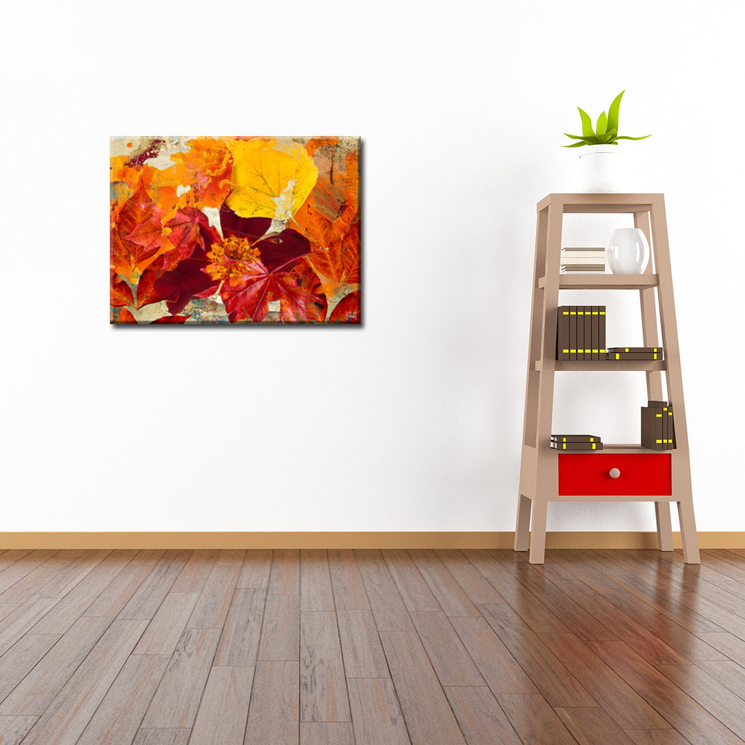 Fall Ink XII' Wrapped Canvas Wall Art