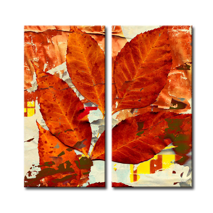 Fall Ink XIII' Wrapped Canvas Wall Art