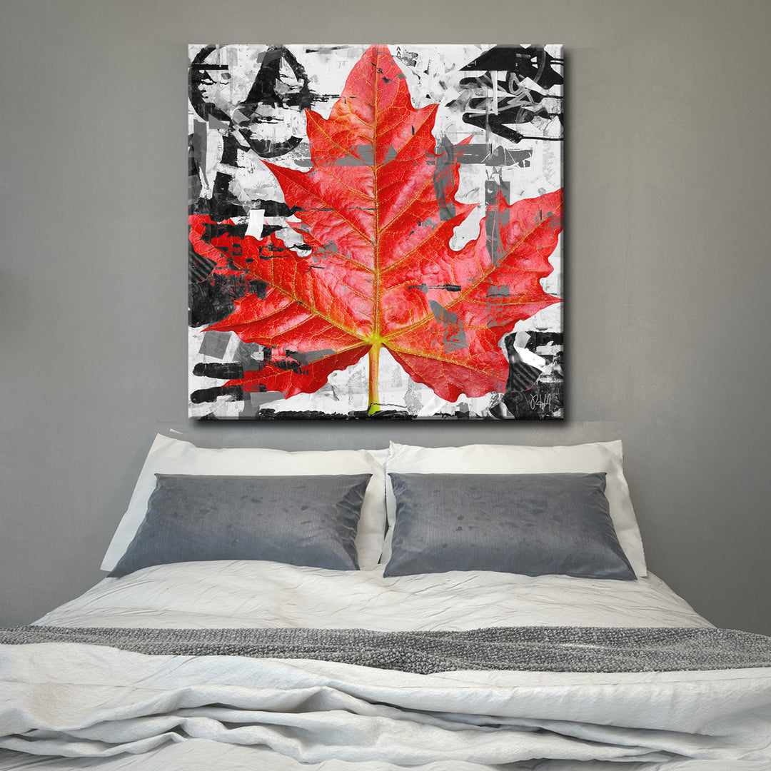 Fall Ink XIV' Wrapped Canvas Wall Art