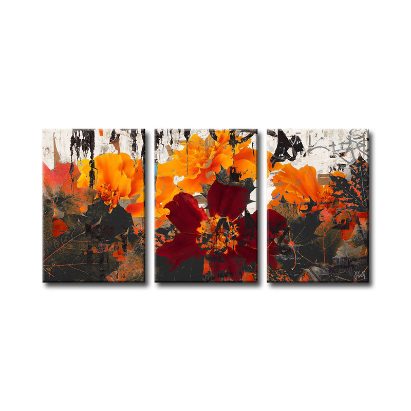 Fall Ink XV' Wrapped Canvas Wall Art