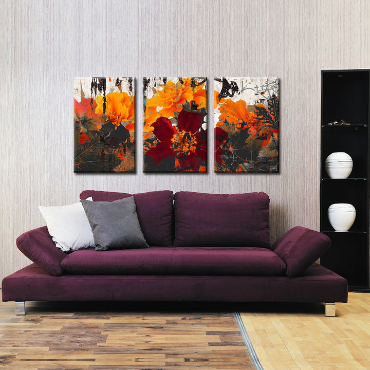 Fall Ink XV' Wrapped Canvas Wall Art