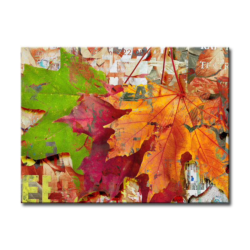 Fall Ink XVIII' Wrapped Canvas Wall Art