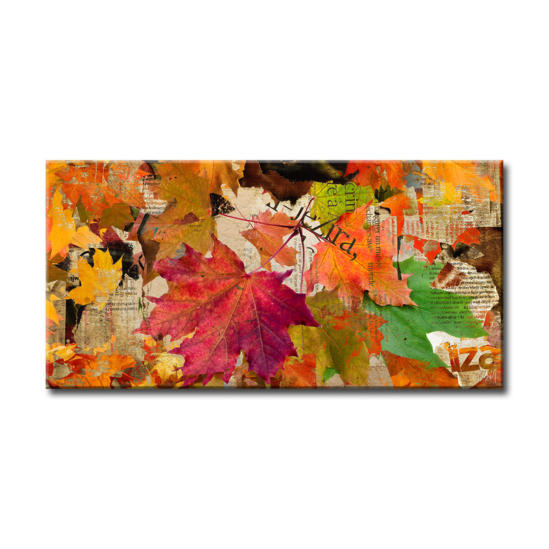 Fall Ink XX' Wrapped Canvas Wall Art