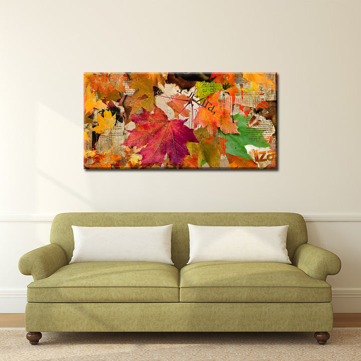 Fall Ink XX' Wrapped Canvas Wall Art