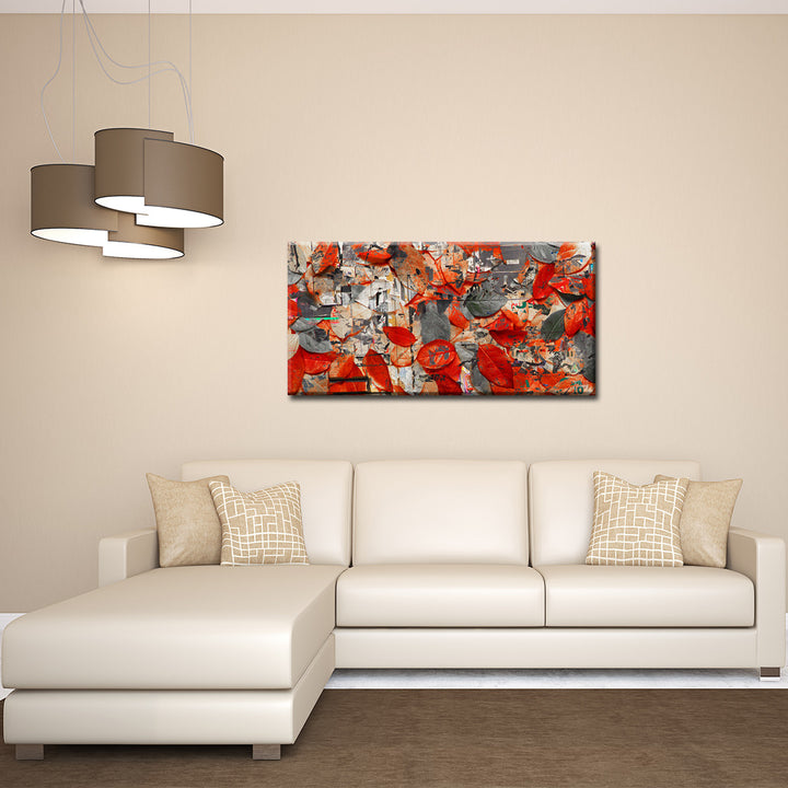 Fall Ink XXIV' Wrapped Canvas Wall Art