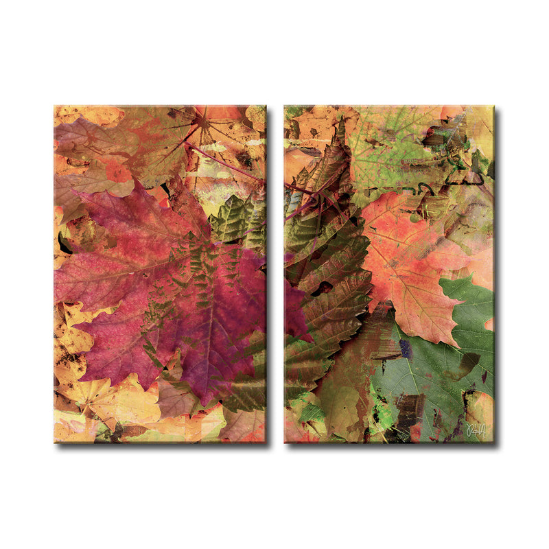 Fall Ink XXV' Wrapped Canvas Wall Art